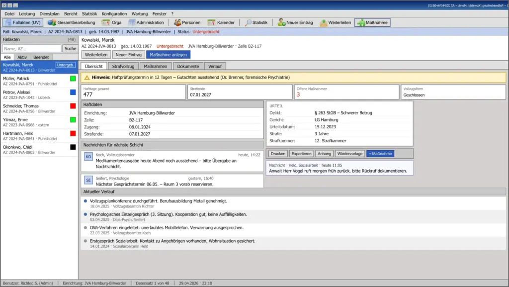 Case-Management-Fachanwendung vor dem Relaunch