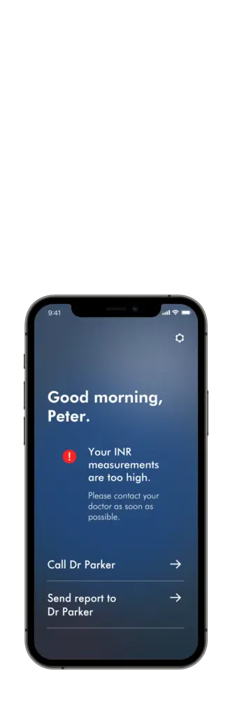 Mobil optimierte Ansicht der Software